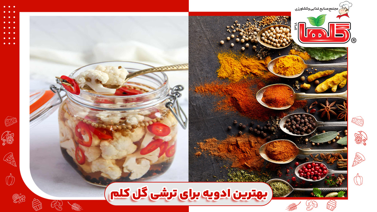 بهترین ادویه برای مزه دار کردن ترشی گل کلم